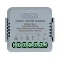Moes 2 kanalų relė Zigbee 3.0 TUYA ZM-104B-M