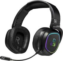 THE G-LAB - "Korp Promethium" - belaidės žaidimų ausinės PS4/PS5/PC - belaidės žaidėjų ausinės su mažu vėlavimu - RGB apšvietimas - aukštos kokybės stereofoninio garso žaidimų ausinės - naujos