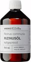 wesentlich. Šalto spaudimo ricinų aliejus 500 ml - 100 % grynas ricinų aliejus odai ir plaukams, blakstienoms ir antakiams