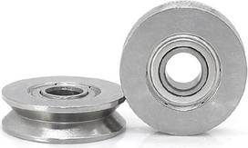YWRWUPMGK 10 STÜCKE S605 606 607 SUS 440 Edelstahllager mit Nut im Außenring 608 609 UV-Typ(S609-2-1)
