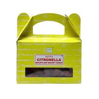 Atbulinio smilkimo Krioklio Efekto Backflow kūgiai Citronella, Satya, 75g