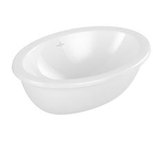Villeroy & Boch 4A540001-įleidžiamas praustuvas LOOP&FRIENDS 48,5x32 cm keramika/balta