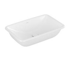Villeroy & Boch 4A580101-Įleidžiamas praustuvas LOOP&FRIENDS 61,5x38 cm keramika/balta