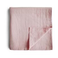 Mushie muslino vystyklas/pledukas „Rose Vanilla“
