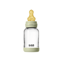 BIBS stiklinis buteliukas "Sage"