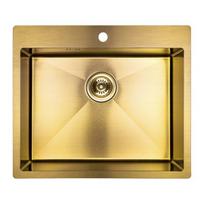 Virtuvinė plautuvė Laveo Marmara SAM_G10T, Gold