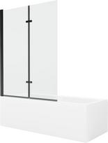 Vonia Mexen Cubik su apdaila ir stiklo sienele, 170x70 cm + 120 cm (II)