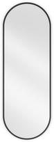 Vonios veidrodis Mexen Loft Oval, 100 x 35 cm, juodas