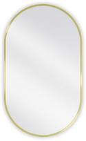 Vonios veidrodis Mexen Loft Oval, 85 x 50 cm, auksinis