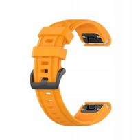 Best Accessories, Laikrodžio dirželis, skirtas G. Fenix ​​​​5S / 6S / 7S / 8 43 / EPIX 2 PRO 42MM / Instinct 2S, oranžinis