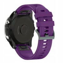 „BestAccessories“, G. Fenix ​​​​5 / 6 / 7 / 8 47 mm Instinct 1 2 Epix 1 2 47 mm 955 965 laikrodžio dirželis violetinis