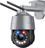 30x optinis priartinimas 5MP ctronics 3G/4G LTE lauko stebėjimo kamera su SIM kortele, PTZ IP kamera lauke su automatiniu greitėjimu, sekimu ir priartinimu, 150 m naktinio matymo funkcija, asmens aptikimo funkcija, dvipusio garso aparatūra, metalinė/ debe
