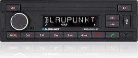 Blaupunkt Madrid 200 BT | "Bluetooth", RDS imtuvas, laisvų rankų įranga, USB, Aux-In, 1-DIN, juodas