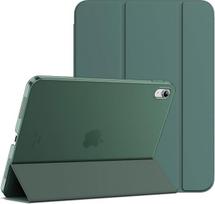 JETech dėklas "iPad" (A16) 11/10 kartos (2025/2022), plonas standus kietas galinis dangtelis, apsauginis dėklas su automatinio užmigimo / pabudimo funkcija (miglotai žalias)