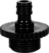 Originalus "Einhell" 33,3 mm vyriškas adapteris (siurblio priedas, tinkamas 33,3 mm / 1 colio siurblio vidiniam sriegiui, skirtas sodo žarnai prijungti)