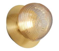 LED sieninis šviestuvas BOLLA LED/3W/230V auksinis/dūminis smėlinis