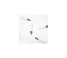 RINKINYS 4x Pakaitinės lemputės ASTERIA E10/14V balta