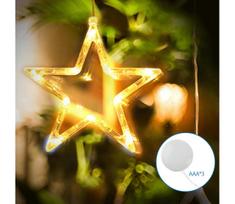 Aigostar - LED kalėdinė dekoracija LED/3xAAA žvaigždė 19cm