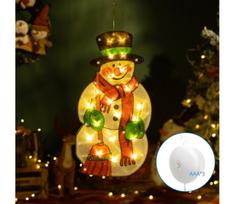 Aigostar - LED kalėdinė dekoracija LED/3xAAA Sniego senis 25cm