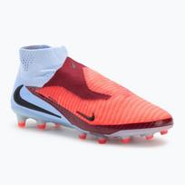 Vyriški Nike Phantom 6 High Elite AG futbolo bateliai royal tint/bright crimson/black