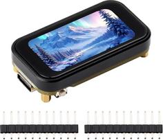 "Waveshare ESP32-S3" 1,47 colio jutiklinio ekrano kūrimo plokštė (be jungiamosios galvutės), 172 x 320 skiriamoji geba, 262 K ekrano spalvos, palaiko 2,4 GHz "Wi-Fi/BLE 5", 240 MHz LX7 dviejų branduolių procesorius