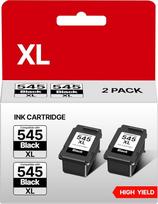 545 XL juoda PG-545XL PG545XL suderinama su Canon 545 545XL PG 545 juoda PG545 PG 545 XL, skirta Canon MX495 kasetėms TR4550 TR4650 TS3450 TS3351 TS3150 TR4551 TS3151gerai tinka MG2555 (545 XL juoda, 2