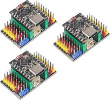 DUBEUYEW 3 ESP32-C3 mini programavimo plokštės pakuotė ESP32 C3 Super mini programavimo plokštė, palaikanti "WiFi" ir "Bluetooth", su trimis išplėtimo plokštėmis ir duomenų perdavimo kabeliu