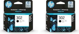HP 302 (F6U66AE) originali juodos spalvos rašalo kasetė DeskJet 1110, 213x, 363x, Envy 452x, OfficeJet 383x, 465x, 52x, standartinė (2 vnt.)