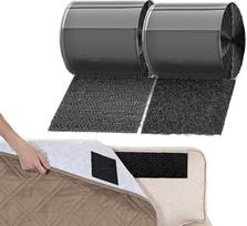TEUVO 110 mm x 6 m Velcro juosta Savarankiškai lipni itin stipri, skirta audiniams Platus Velcro Savarankiškai lipni Velcro juosta, skirta siuvimui Prevent Sofa pagalvėlė Čiužinys Topper Priedas Namų biuras