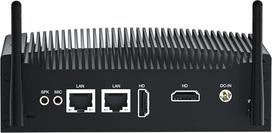 VENOEN Mini kompiuteris be ventiliatoriaus i5 be ventiliatoriaus, "Core i5 8250U/8350U", 16GB RAM, 512GB SSD, 2X HD 4k išvestis, 2X RS232 COM, "WiFi", 2X "Gigabit Ethernet", pramoninis kompiuteris namams, verslui ir skelbimų lentoms