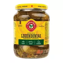 Marinuoti agurkai LEGENDINIAI KĖDAINIŲ, 660 ml (330 g)