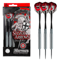 Darts strėlytės steeltip HARROWS SILVER ARROWS, 18gR