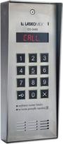 No Name Laskomex CD-2600R audio with stainless steel RFID key reader, in surface-mounted housing.