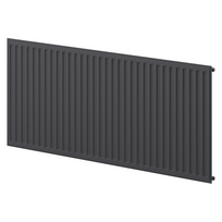Mexen CH10 Higieninis plokštelinis radiatorius 600 x 1400 mm, šoninis sujungimas, 874 W, antracitas - W410H-060-140-66