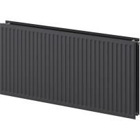 Mexen CVH20 higieninis plieninis radiatorius, 600 x 1000 mm, apatinis prijungimas, 1099 W, antracitas - W620H-060-100-66