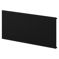 Mexen CH10 Higienos plokštės radiatorius 300 x 1800 mm, šoninis prijungimas, 596 W, juodas - W410H-030-180-70