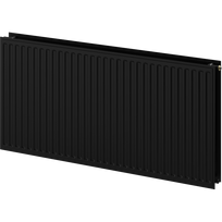 Mexen CVH20 Higieninis plokščias radiatorius 600 x 1400 mm, apatinis prijungimas, 1539 W, juodas - W620H-060-140-70