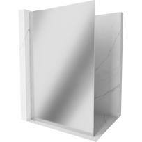 Mexen Kioto L dušo siena Walk-in 120 x 200 cm, veidrodis, chromas - 800-120-103-01-50