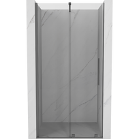 Mexen Velar stumdomos dušo durys 90 cm, skaidrios, ginklinis metalas - 871-090-000-01-95