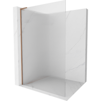 Mexen Kioto L dušo sienelė Walk-in 80 x 200 cm, dryžuota, šlifuotas varis - 800-080-103-65-09