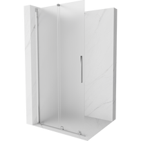 Mexen Velar stumdomoji dušo siena Walk-in 110 x 200 cm, šerkšnas 8 mm, chromas - 871-110-000-33-01