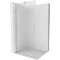 Mexen Velar stumdomas dušo kampas Walk-in 85 x 200 cm, matinės 8 mm, šepečiu nikelis - 871-085-000-33-97