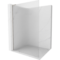 Mexen Kioto L dušo sienelė Walk-in 90 x 200 cm, dryžiai, šlifuotas nikelis - 800-090-103-97-09
