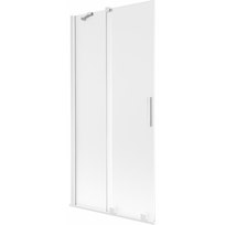 Mexen Velar stumdomas 2-duris vonios pertvaras 90 x 150 cm, matinė, balta - 896-090-000-31-20
