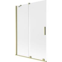Mexen Velar dviaukštis variklis 120 x 150 cm, matinė, aukso šepetėlis - 896-120-000-31-55