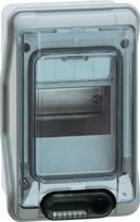 Plexo3 cabinet 4 modules surface mounting IP65 IK09 with PE+N terminal blocks 601974 | 3245066019741