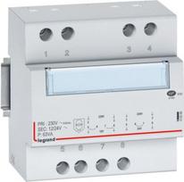 Safety transformer - 230 V/12 or 24 V -63 VA - 5 mod 413098 | 3245064130981