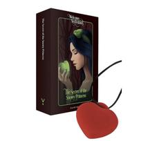 Fairygasm PleasureStone mini vibratorius „The Secret of the Snowy Princess“, raudonas