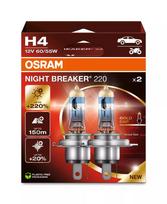 OSRAM H4 Night Breaker Laser +220% lempučių komplektas