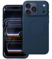 Mėlynas dėklas Apple iPhone 17 Pro Max telefonui "Silicone Mag Cover BH"